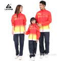 Wholesale Latest Design Fashion Red And Blue Tracksuit